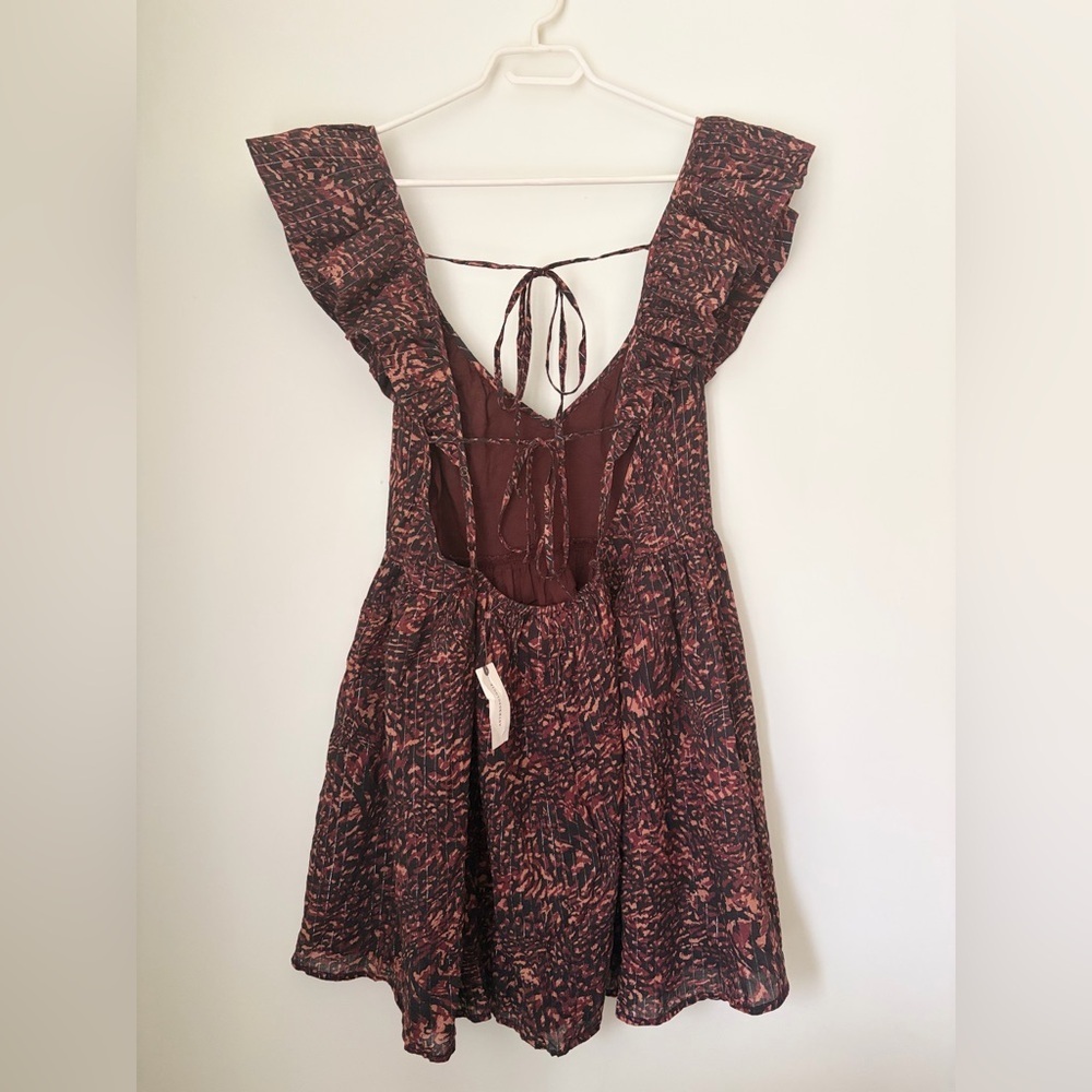 Anthropologie V Neck Bubble Dress - Picture 5 of 8